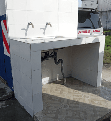Installation d'un double évier industriel — T1